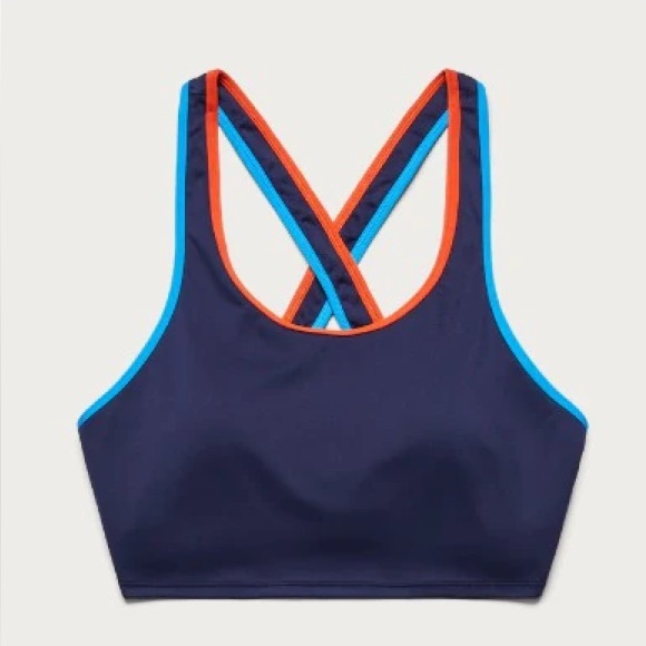 NWT Cotopaxi Mari Crop Top Women’s Small | Maritime Blue | Bra Activewear - Picture 3 of 13